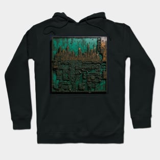 Circuit Board Cityscape Hoodie